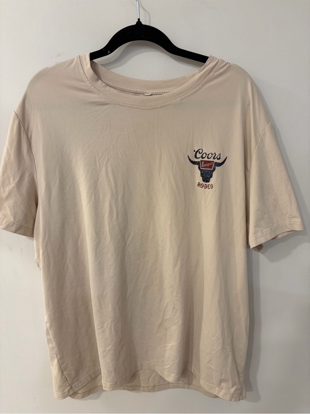 Coors Rodeo Graphic Short Sleeve Tee - Beige